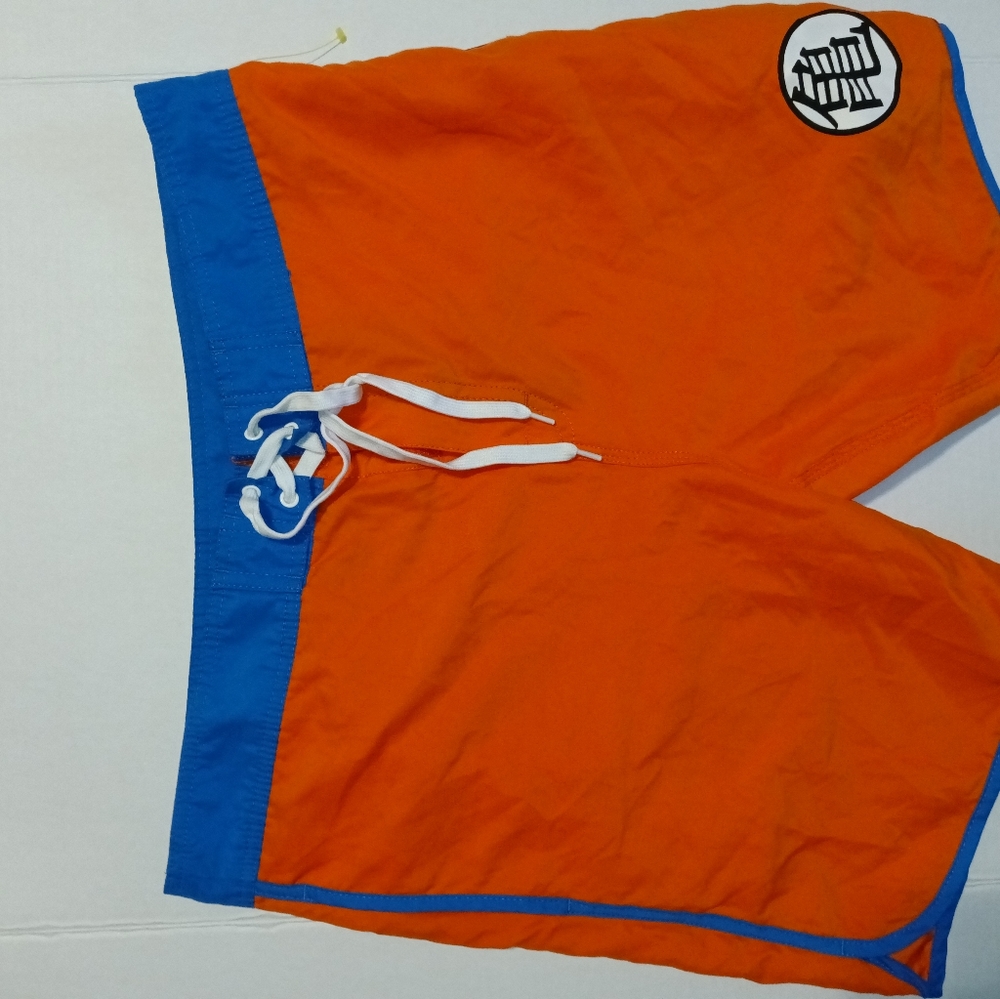 Hot topic man's dragon ball z  swimming trunks size L